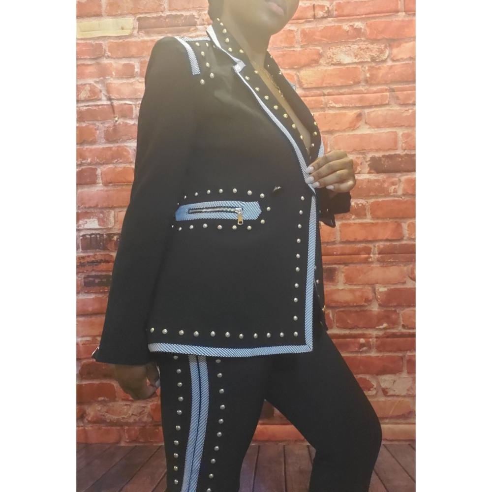 Studded Pant Suit
